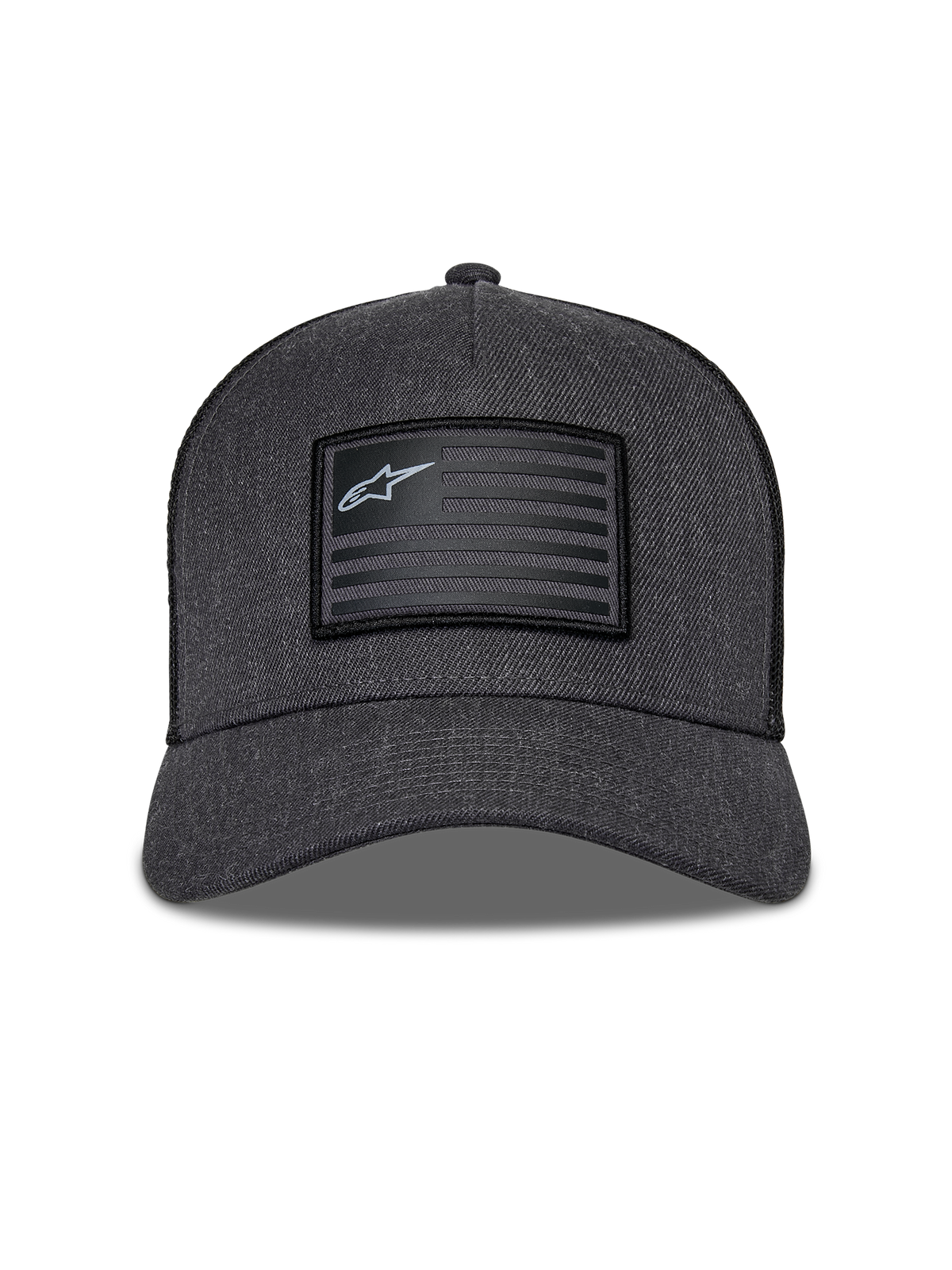 Alpinestars Flag Snapback Pet Charcoal Heather Black