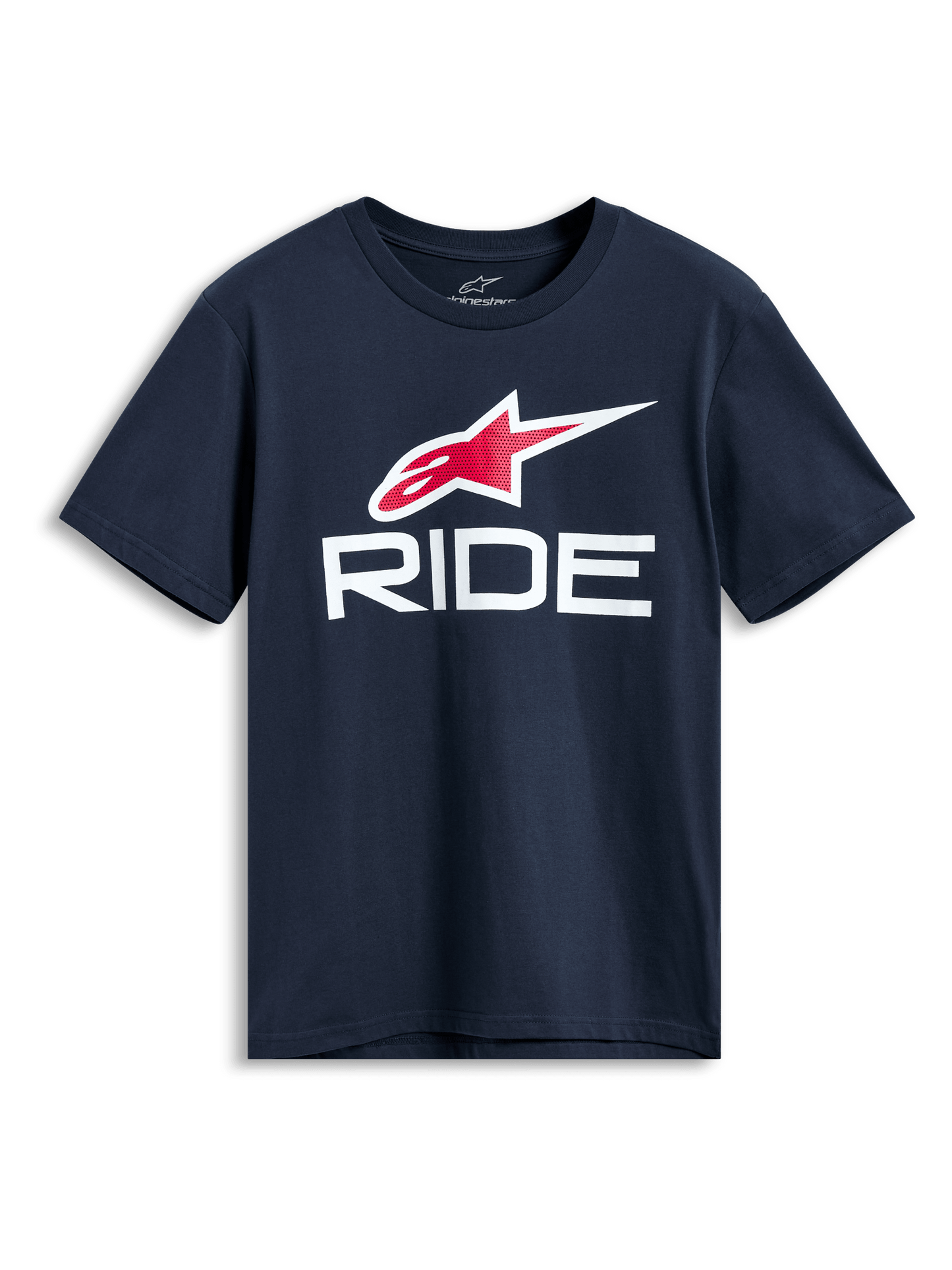 Alpinestars Ride 4.0 CSF T-Shirt Navy White Red - MxProStoreParts