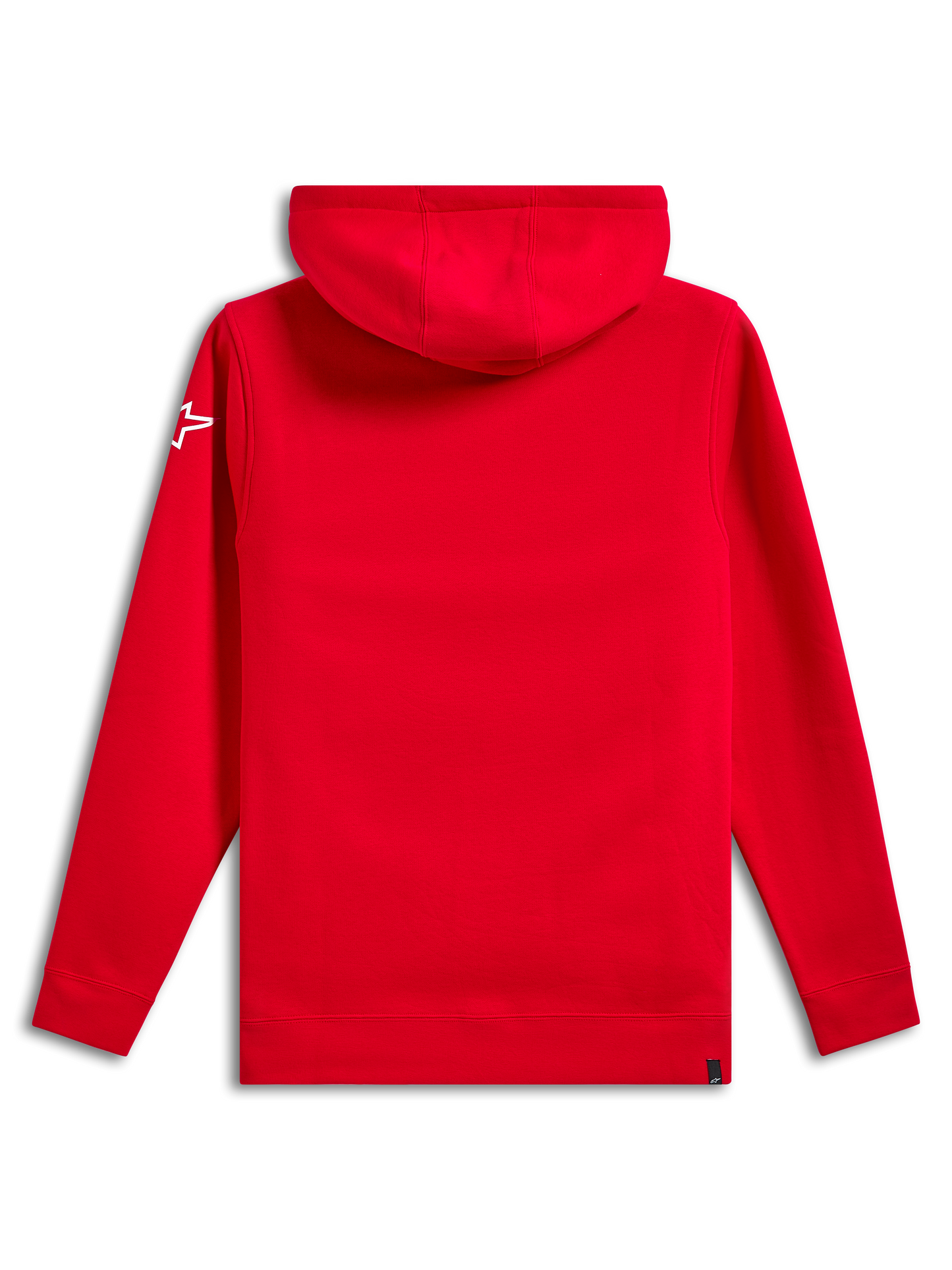 Alpinestars Linear Wordmark V3 Fleece Hoodie Rood Wit Wit