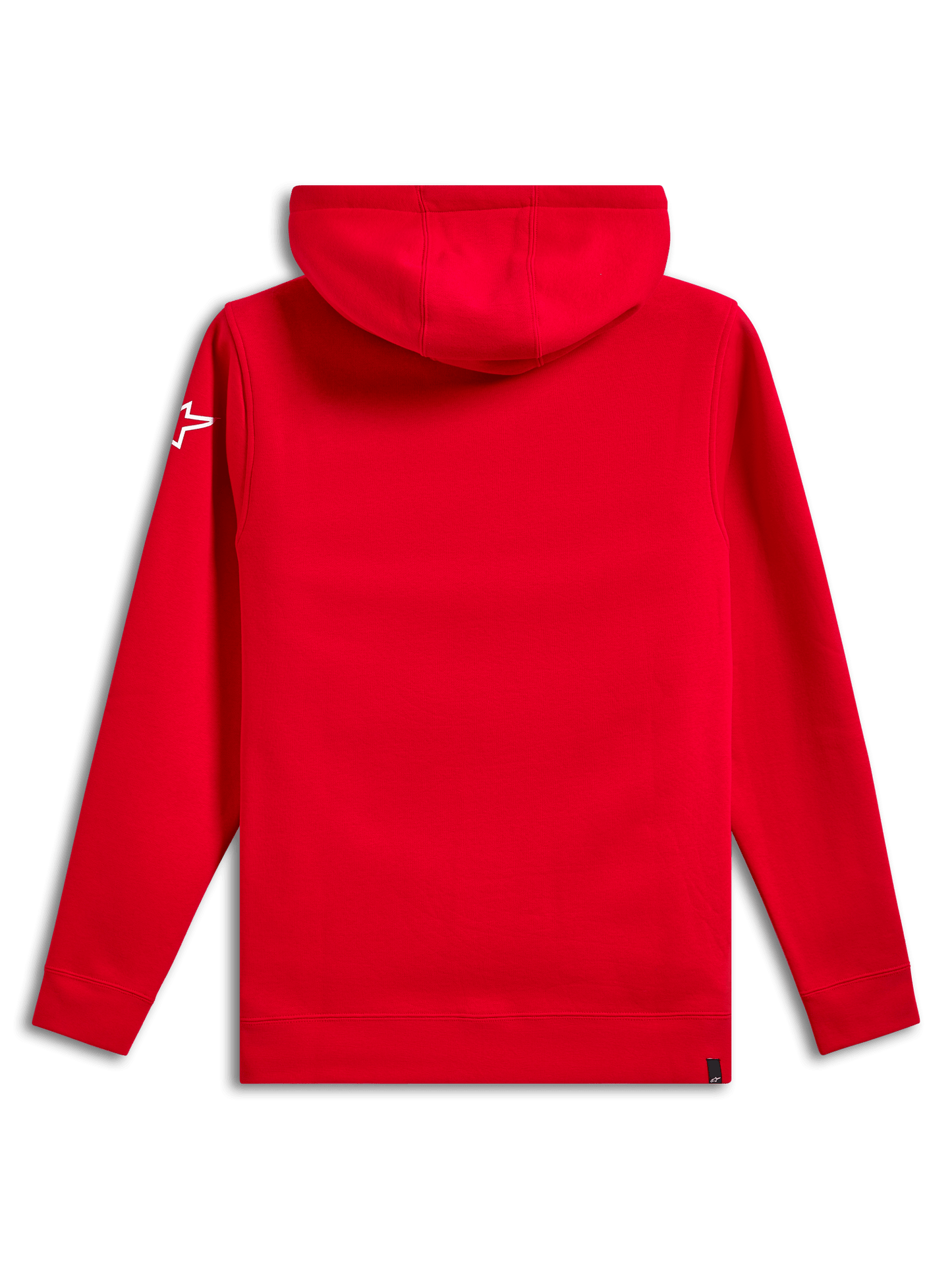 Alpinestars Linear Wordmark V3 Fleece Hoodie Rood Wit Wit - MxProStoreParts
