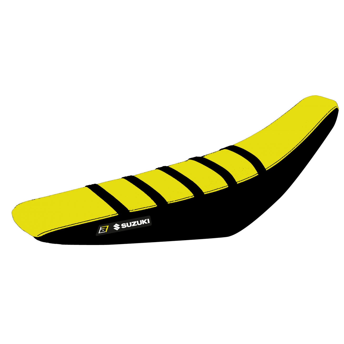 Blackbird Zadelovertrek Zebra 23 Geel / Zwart Suzuki RM 125/250 2001-2008