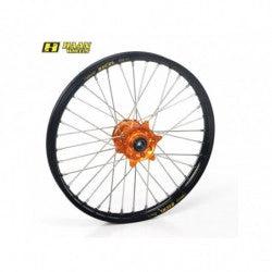 Excel rear wheel complete Black rim + Haan Wheels orange hub 14-1.60 KTM SX 85 small wheels 2021-present