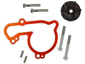 Mino water pump cooler kit Orange KTM SX-F 250 12-15 & EXC-F 250 12-16 & SX-F 350 11-15 & EXC-F 350 14-16