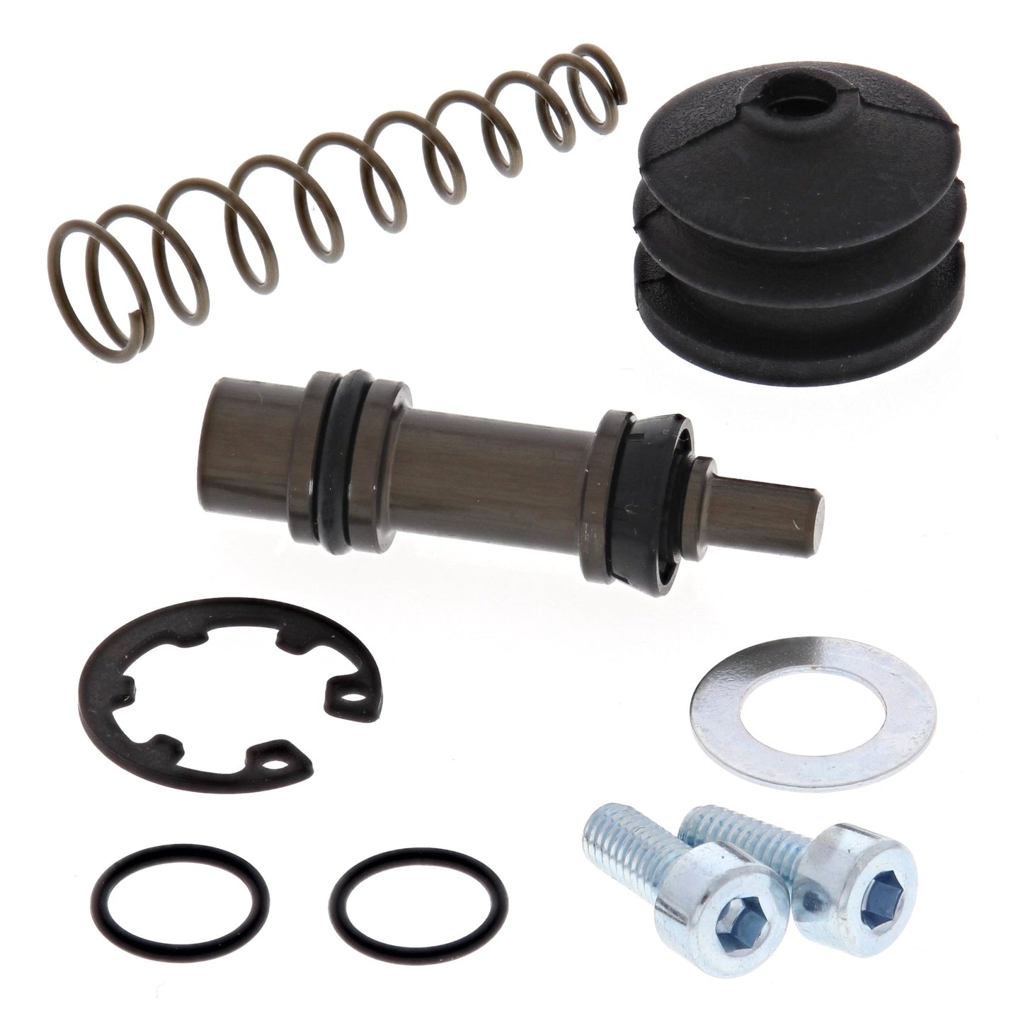 ProX front brake master cylinder rebuild kit for KTM65/85SX, includes bronze piston, coil spring, seals.