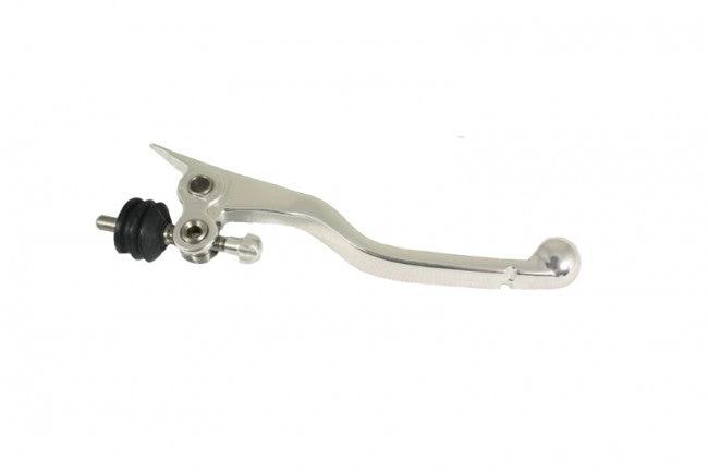 TMV SX85 clutch lever, silver metal with black adjuster