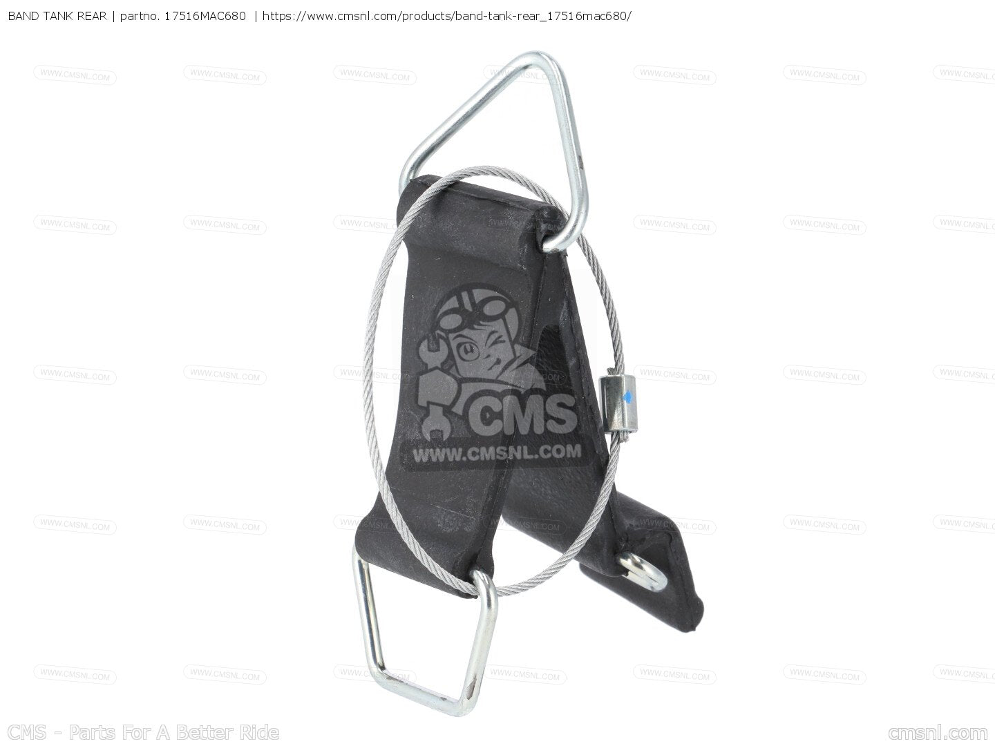 Honda OEM BAND TANK REAR