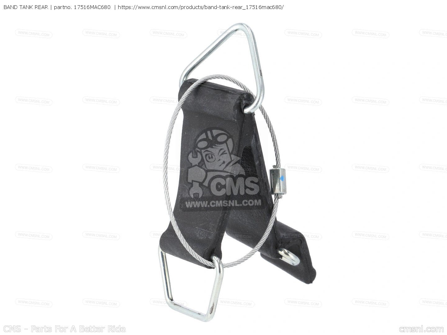Honda OEM BAND TANK REAR - MxProStoreParts
