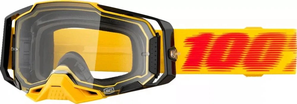 100% Armega Crossbril Tetsu (Objektiv: Klar) - MxProStoreParts