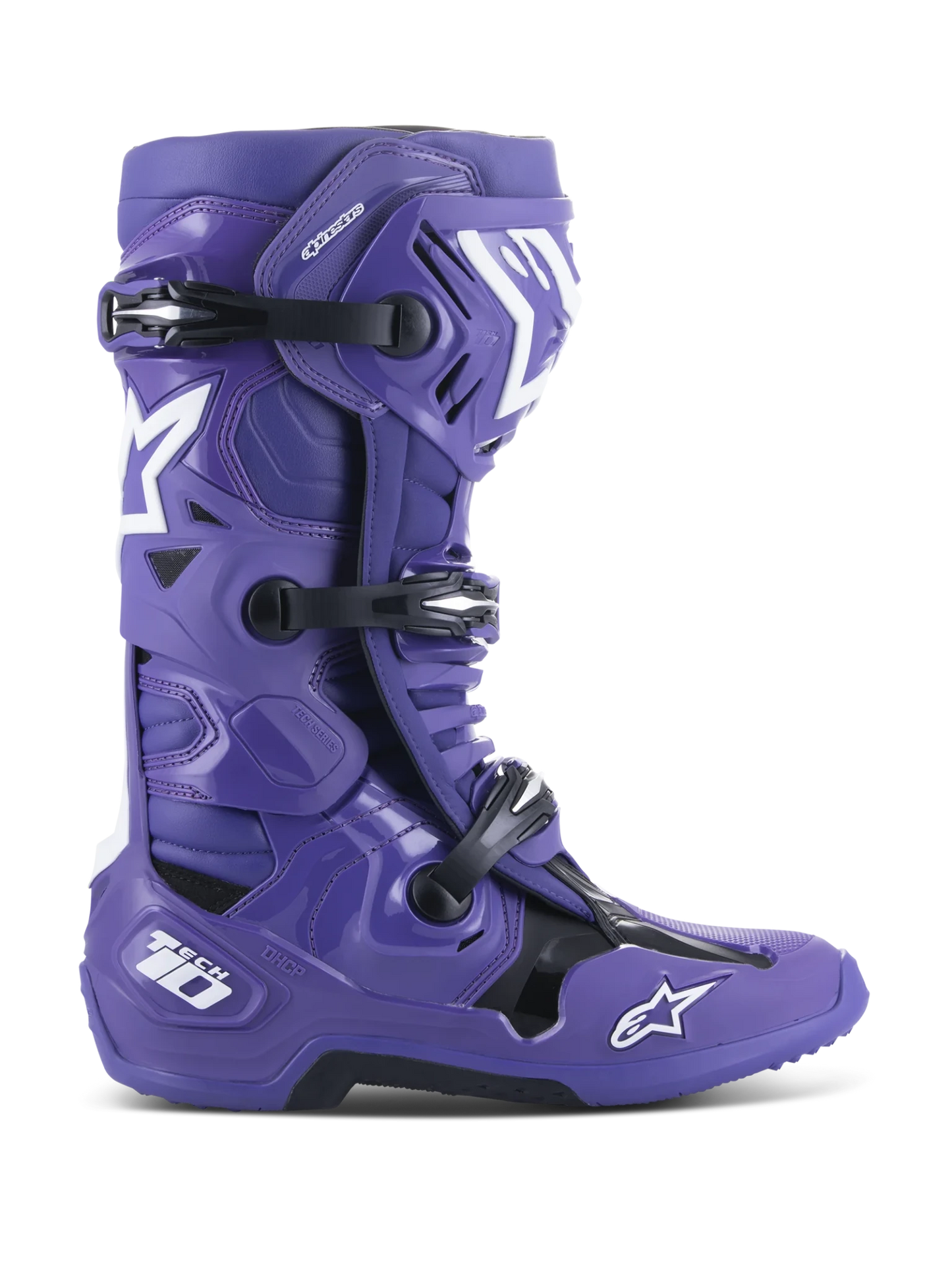 Alpinestars Stiefel Tech 10 Ultraviolet/Schwarz - MxProStoreParts