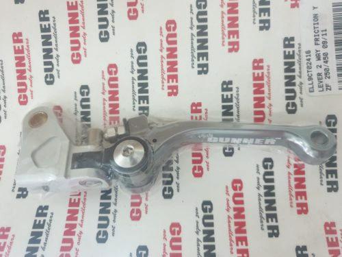 Gunner Klaphendel koppelingshendel Zilver Yamaha YZ 125/250 15 - 20 & YZ 250F/450F 09 - 20 - MxProStoreParts