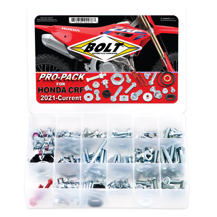 Bolt Pro Pack Honda CRF 250R 2022-2025 & CRF 450R 2021-2025