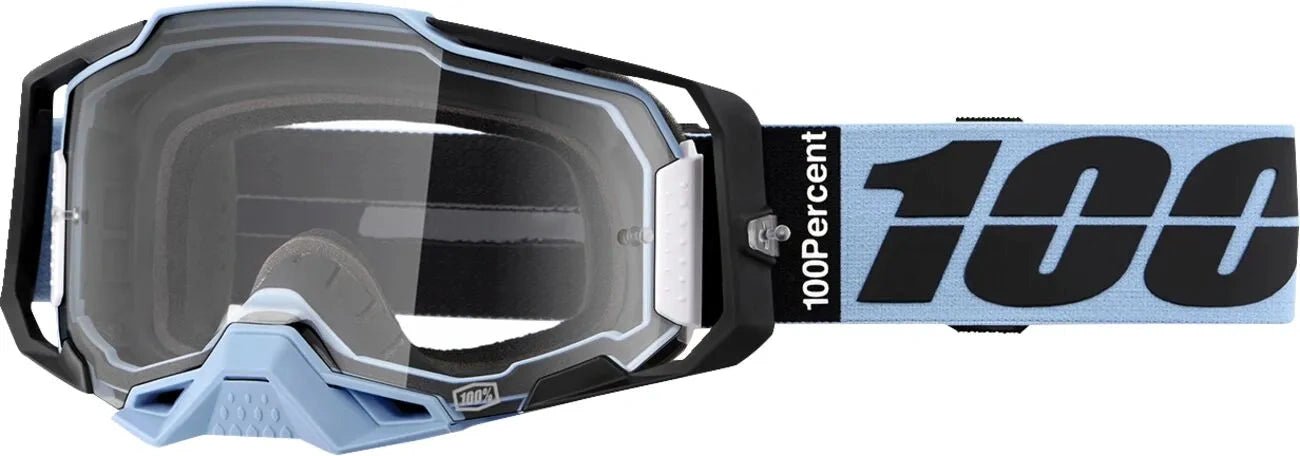 100% Armega Petros Crossbril – Klares Objektiv - MxProStoreParts