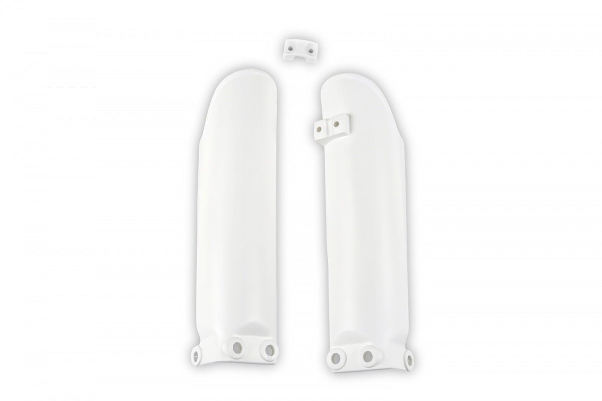 UFO Fork slider protectors GasGas MC 65 2021- White 041 - MxProStoreParts