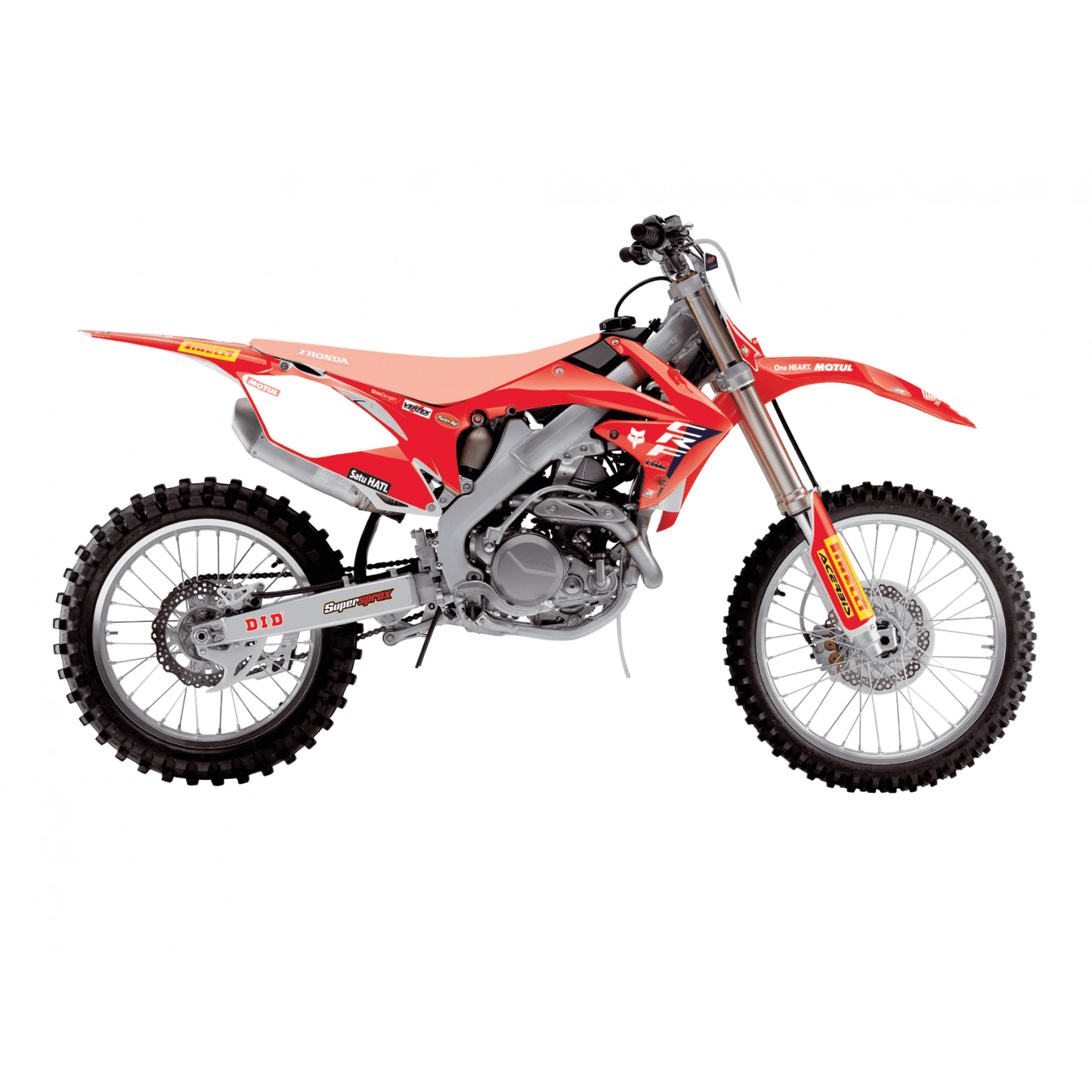 Blackbird Aufkleber-Set 'Replica HRC Factory' Honda CRF 250R 2010 - 2013 & CRF 450R 2009 - 2012 - MxProStoreParts