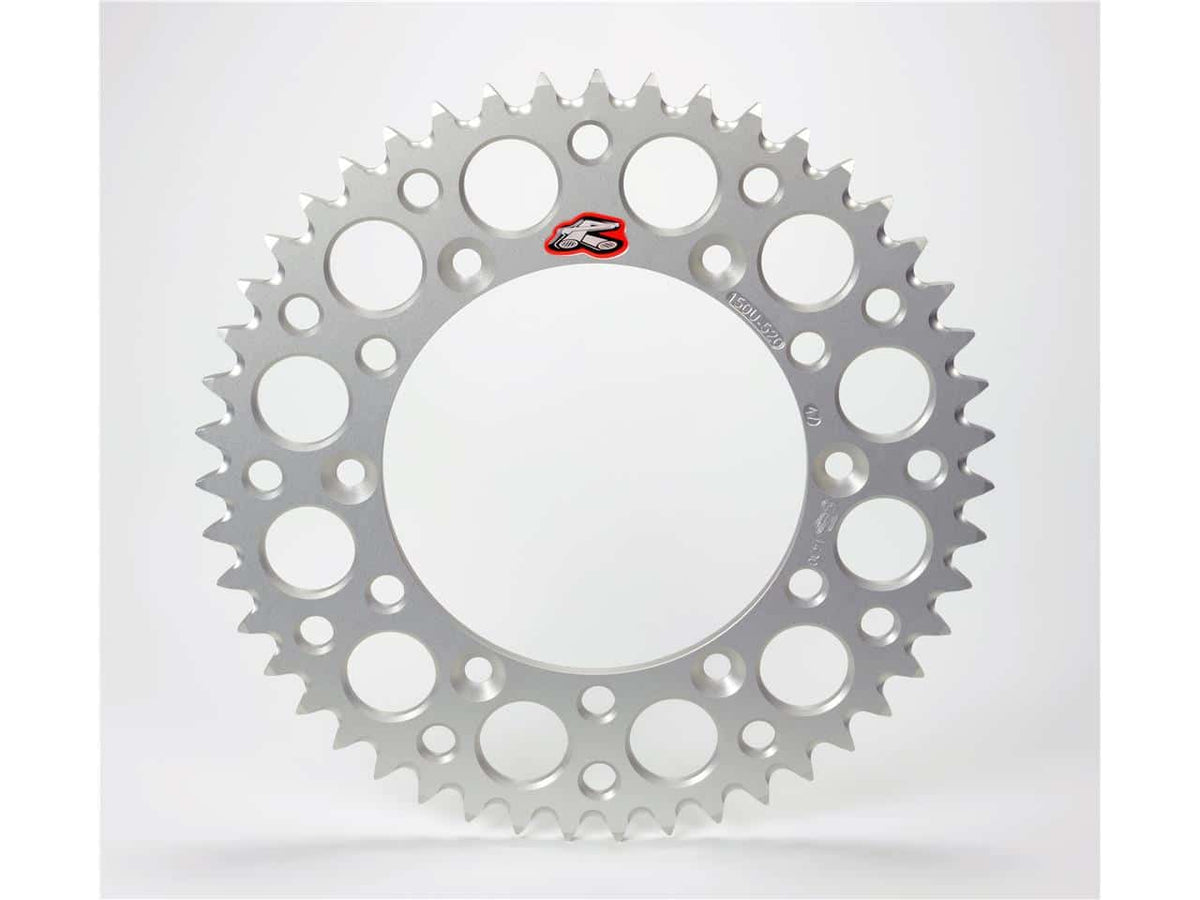 Renthal achtertandwiel 51 tands aluminum Zilver KTM SX/SX-F/EXC/EXC-F 90- & Husqvarna TC/FC/FE/TE 125/150/250/350/450/501 14- - MxProStoreParts