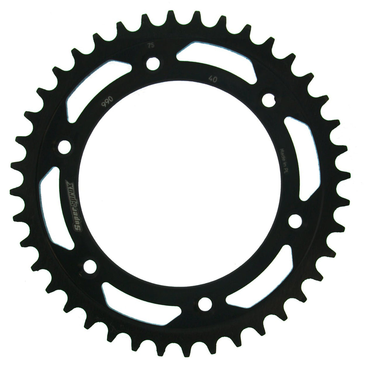 Supersprox Steel Rear sprocket KTM/Husqv./Husab. Black 40 – RFE-990:40-BLK