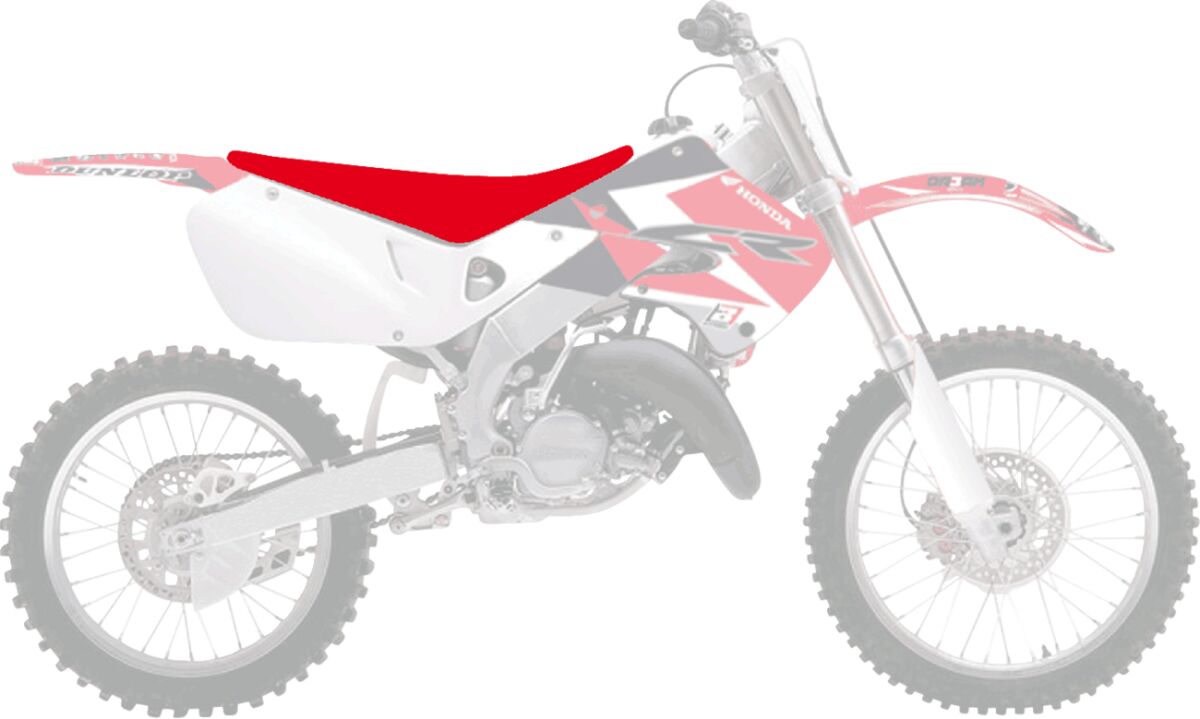 BLACKBIRD RACING Pyramid zadelhoes rood — voor o.a. HONDA CR 125 R (1998–1999) - MxProStoreParts