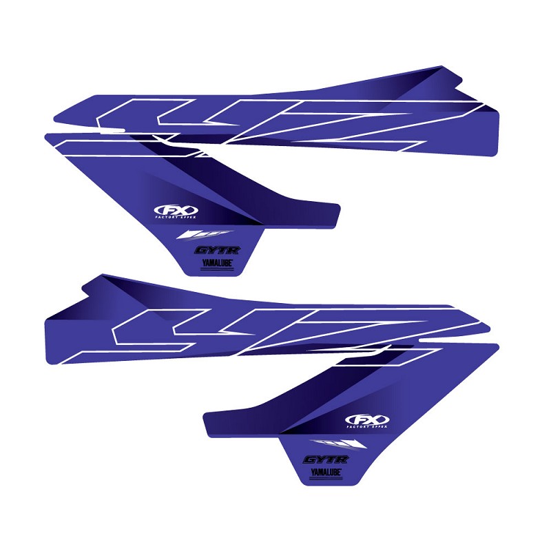 Factory Effex radiator hoods stickers Yamaha YZ 125/250 2022-