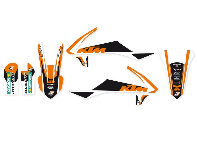 Blackbird Dream 4 stickerset 3 delig KTM SX 65 2016-