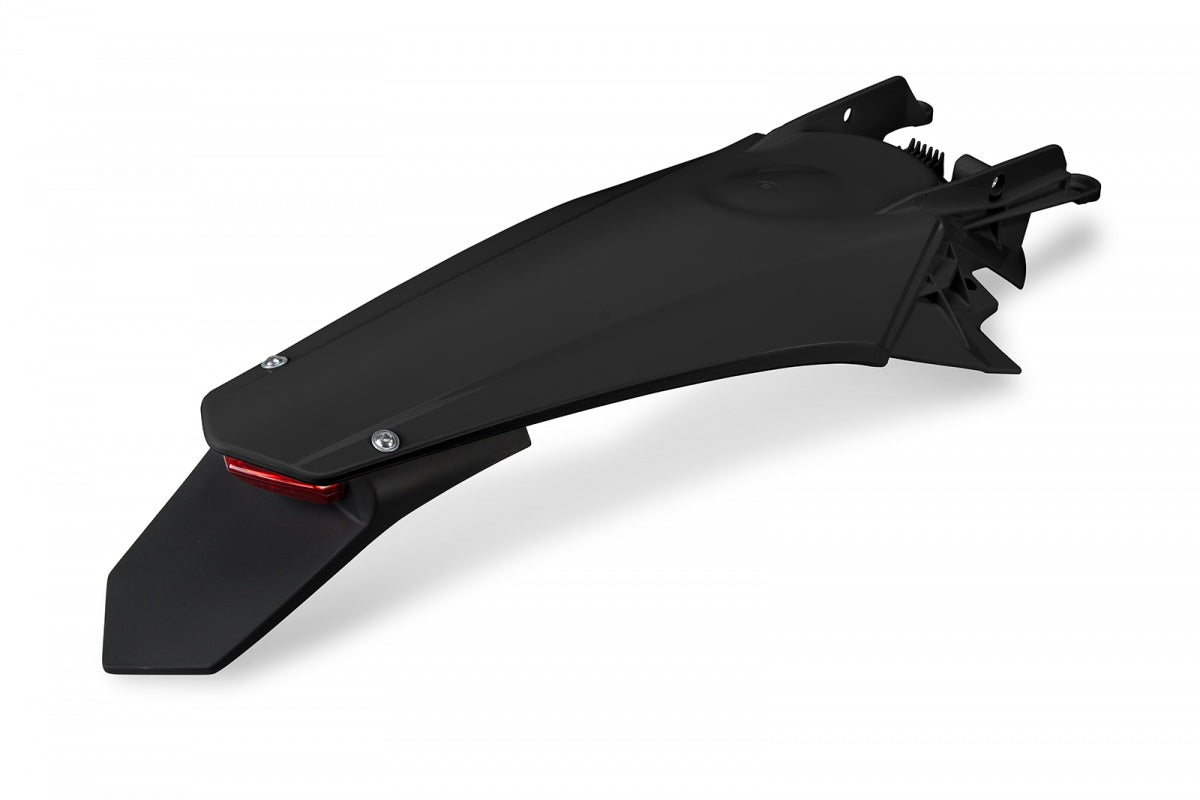 UFO Rear Fender Enduro LED GasGas EC/EC-F 2021-23 Black 001
