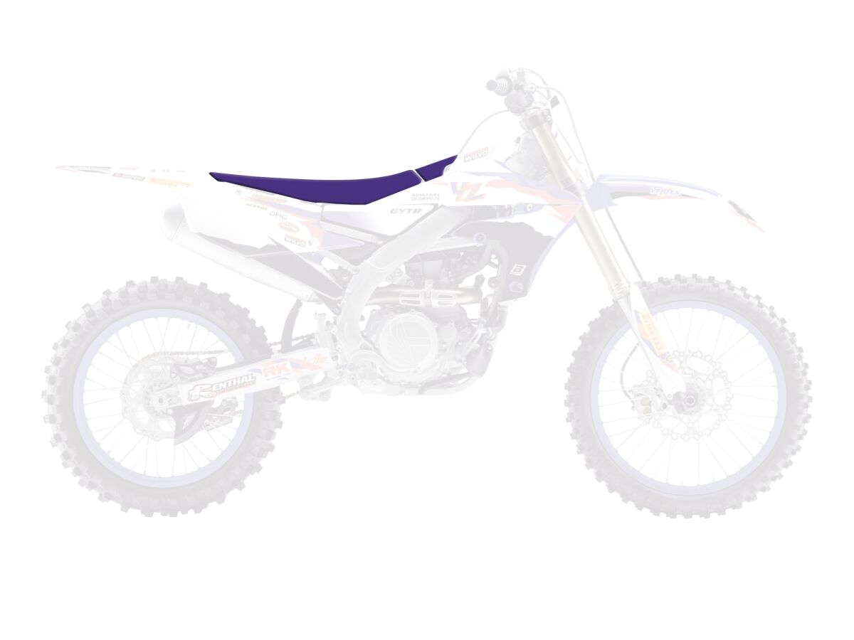 BLACKBIRD RACING blauwe eendelige zadelhoes — voor o.a. YAMAHA WR 250 F (2020–2023) - MxProStoreParts