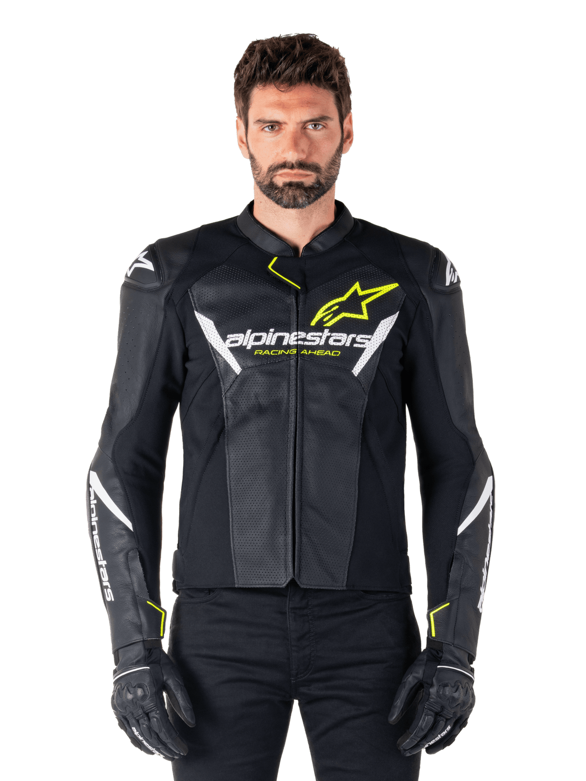 Alpinestars Faster V3 Airflow Leren Jas - MxProStoreParts