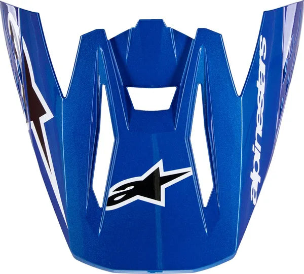 Alpinestars S-M5 Corp helmklep – Blauw glanzend