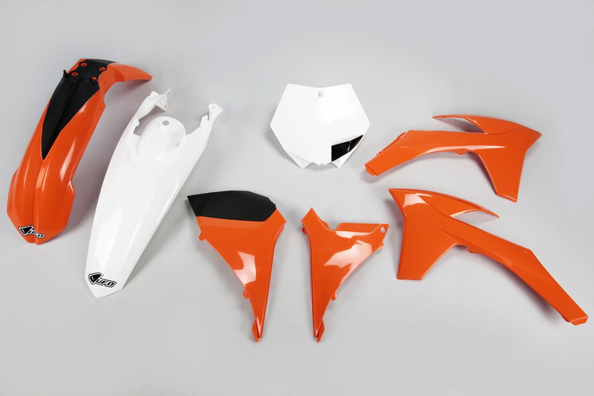 Kit plastique UFO 5 pièces original KTM SXF125-525 11-12 SX 12 - MxProStoreParts