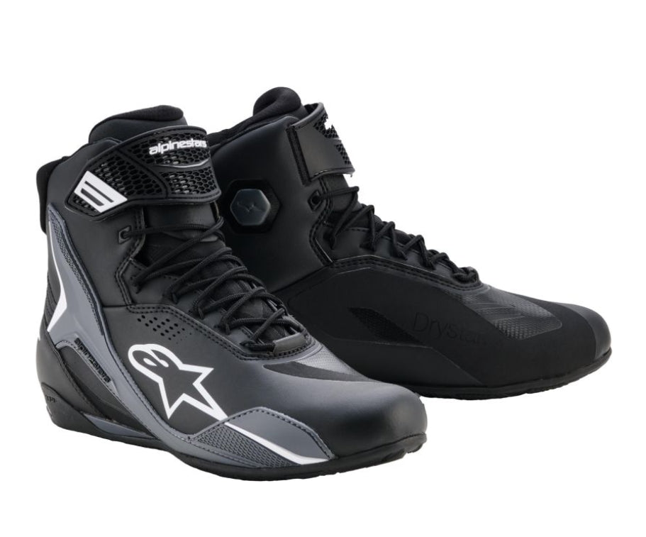 Alpinestars Shoe Faster 4 Drystar Black/Gray/White