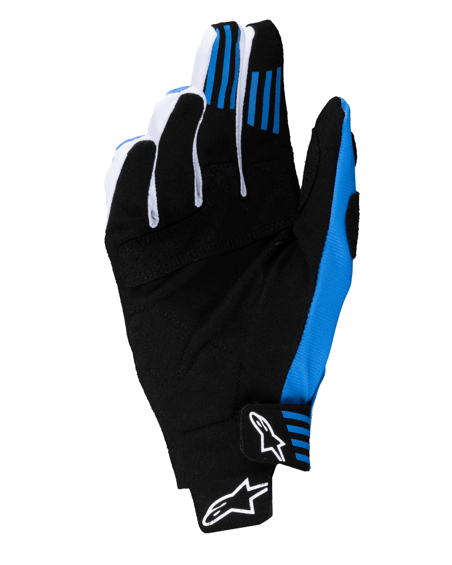 Alpinestars Techstar Motocross Handschuhe Off-Road Schwarz-Blau 2025 Premium - MxProStoreParts