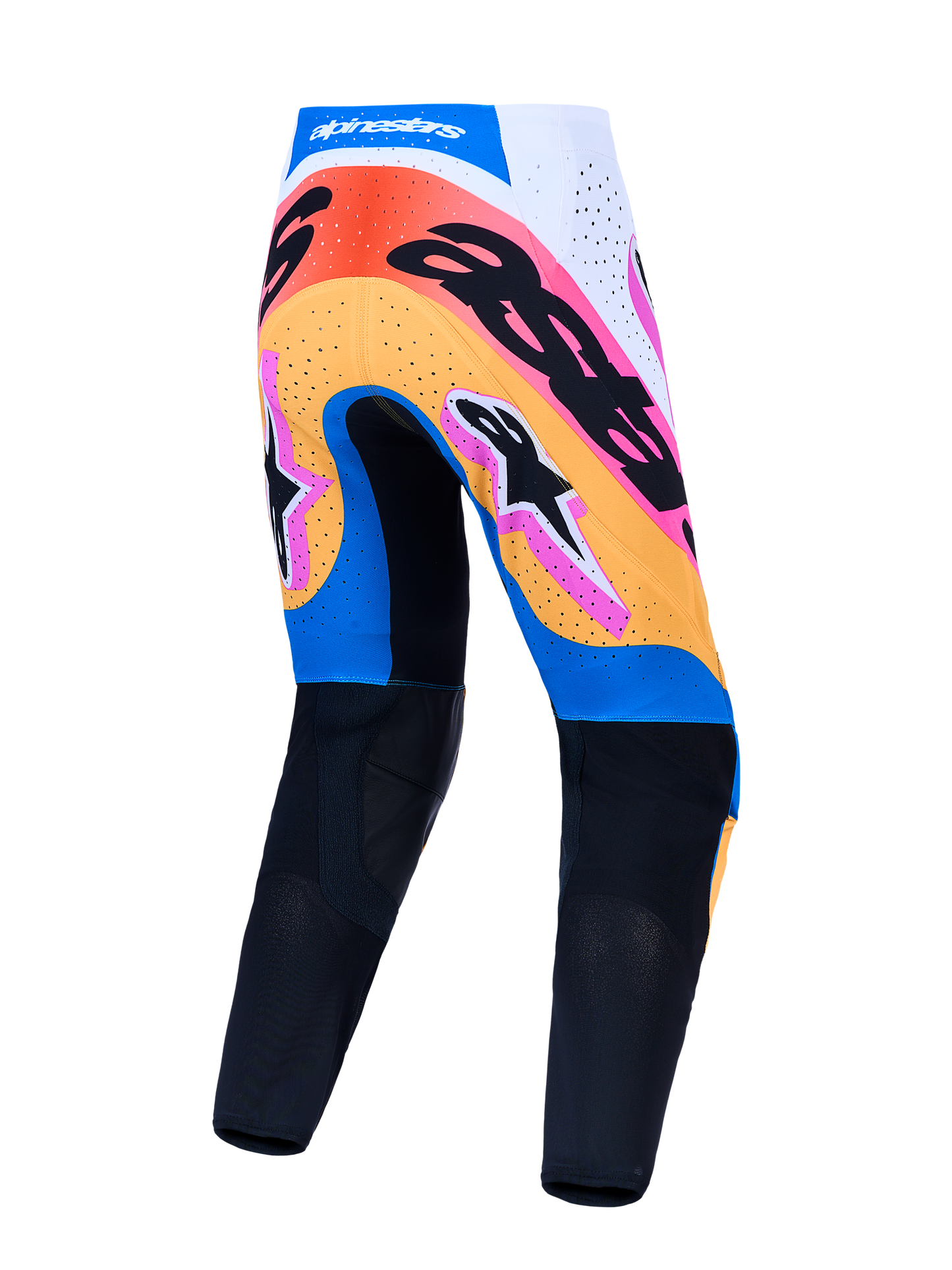 Alpinestars Supertech Dyna Broek 2027 Wit Blithe Blauw Zwart Paars - MxProStoreParts