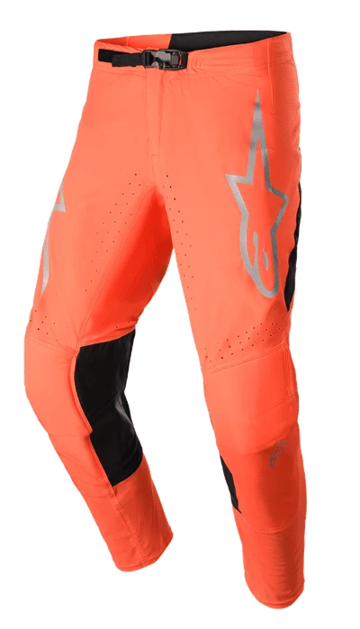 Alpinestars 2025 Supertech Risen Motocross-Hose für Erwachsene Hot Orange / Schwarz (Größe 30) - MxProStoreParts