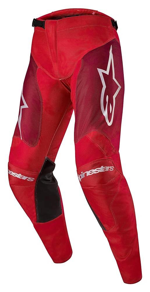 Alpinestars 2024 Racer Hoen volwassen cross broek Mars Red Burgundy ( maat 28 ) - MxProStoreParts