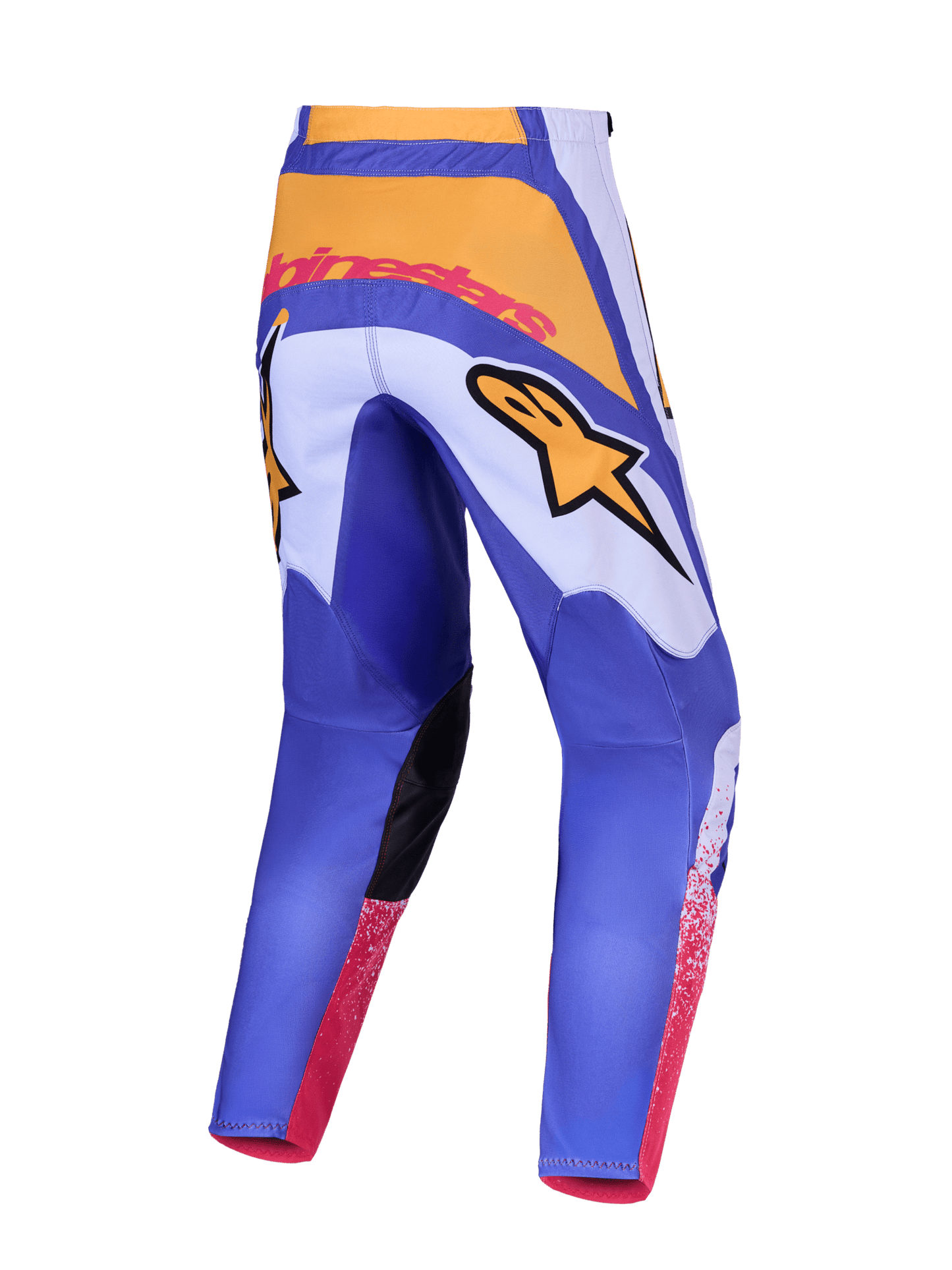 Alpinestars Fluid Drag Broek 2027 Licht Lila Blauw Iris Goud - MxProStoreParts