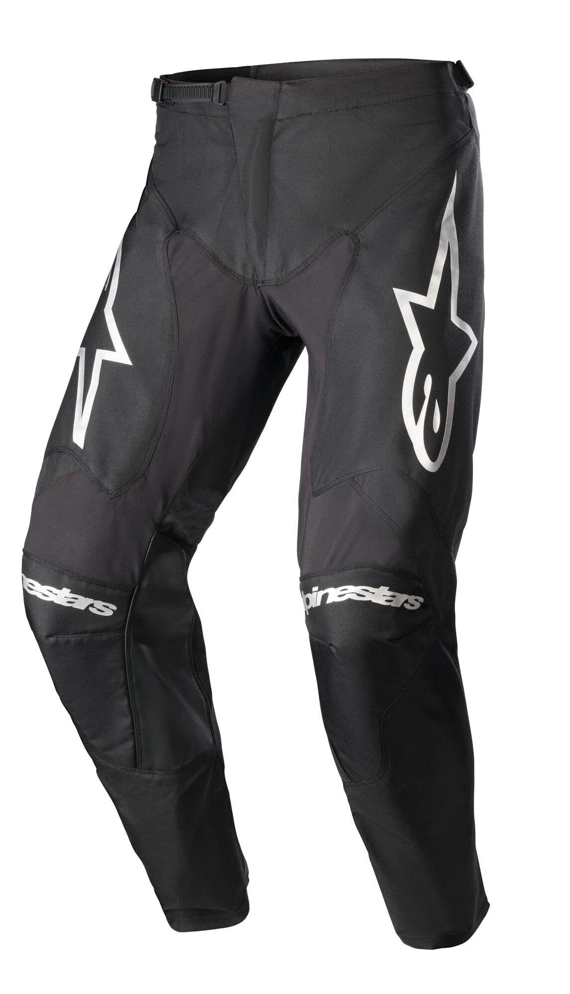 Alpinestars 2024 Racer Graphite volwassen cross broek Zwart / Reflective - MxProStoreParts