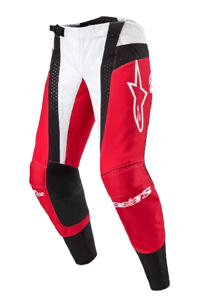 Alpinestars 2024 Techstar Ocuri Mars volwassen cross broek Rood / Wit / Zwart ( maat 30 ) - MxProStoreParts