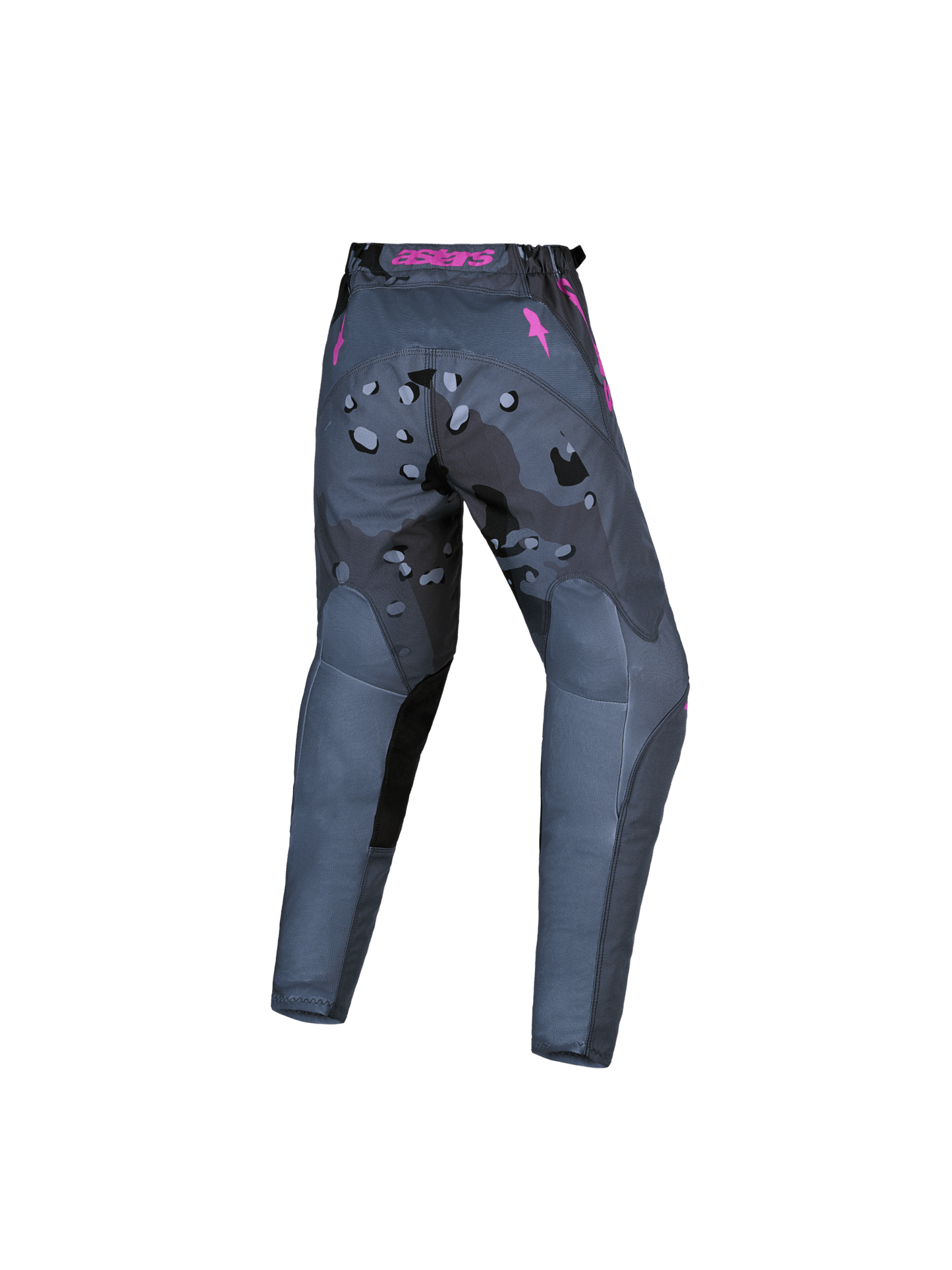 Alpinestars Jeugd Fluid Lone Broek 2027 Grijs Camo Paars - MxProStoreParts