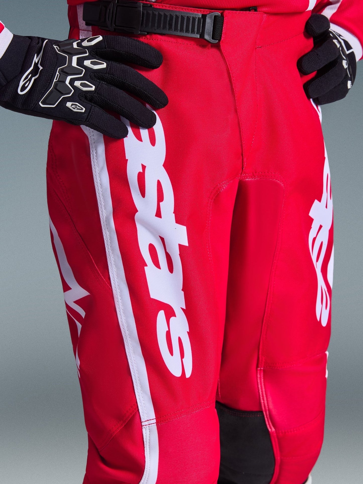 Alpinestars Youth Fluid Apex Pants 2026 Red White - MxProStoreParts