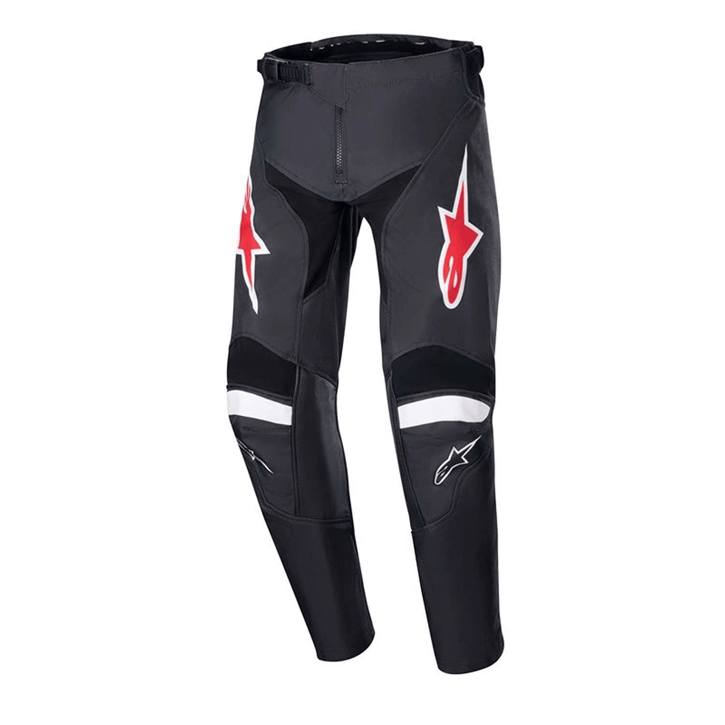 Alpinestars 2024 Racer Lucent Kinder cross broek Zwart / Wit - MxProStoreParts