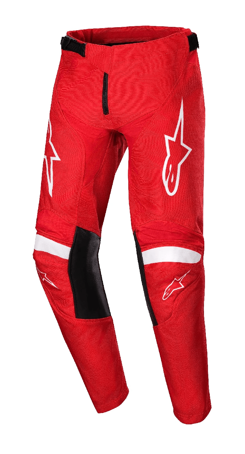 Alpinestars 2024 Racer Lurv Kinder cross broek Rood / Wit - MxProStoreParts