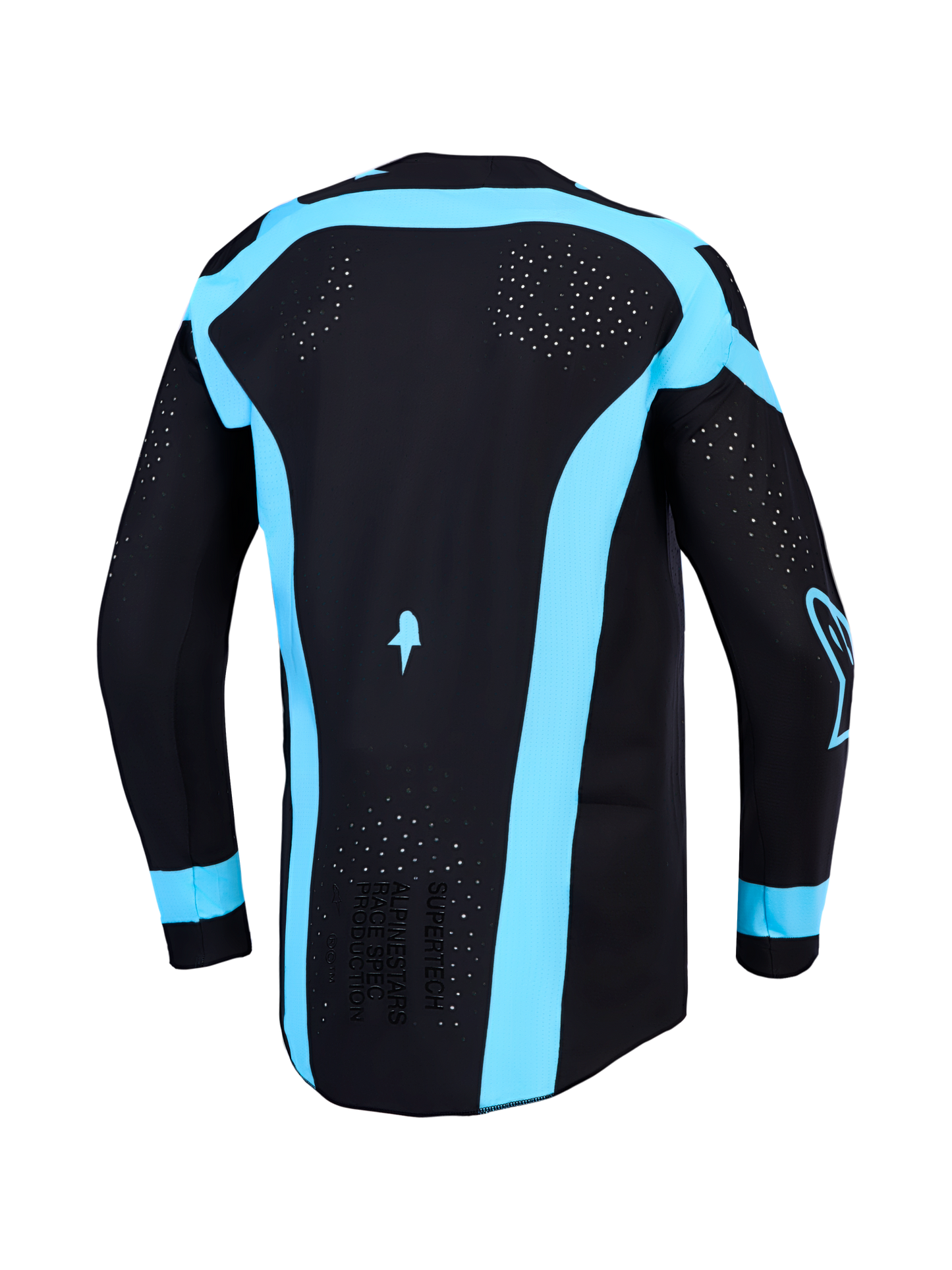Alpinestars Supertech Vesta Jersey 2027 Zwart Turquoise