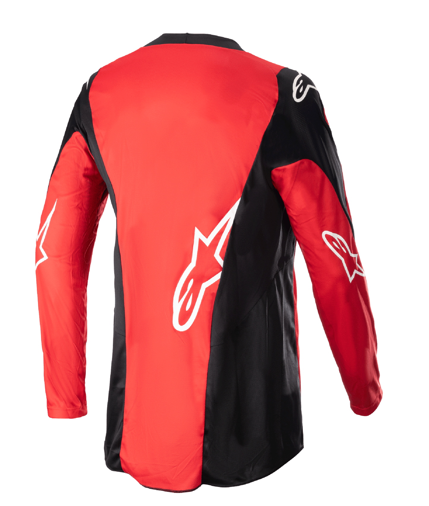 Alpinestars Racer Hoen Trikot 2023 Leichtgewicht Mars Rot Schwarz - MxProStoreParts