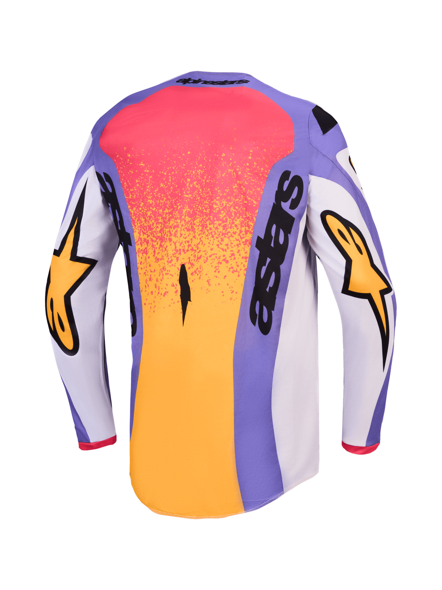 Alpinestars Fluid Drag Jersey 2027 Licht Lila Blauw Iris Goud - MxProStoreParts