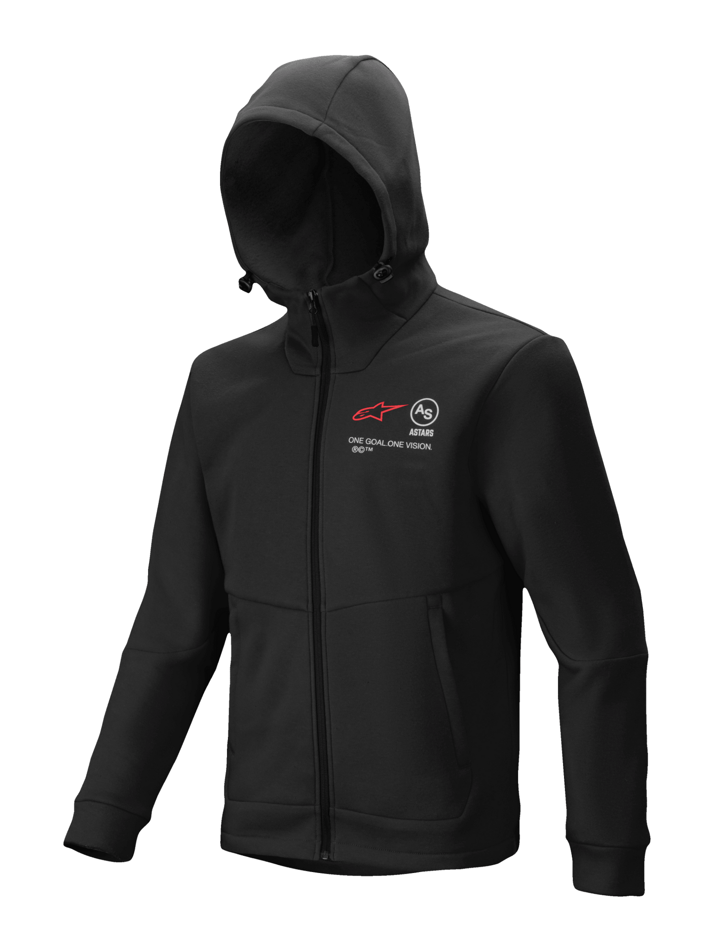 Alpinestars Racer MX Fleece Hoodie Zwart - MxProStoreParts