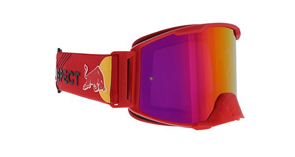 Red Bull SPECT Strive MX motocross goggles – red / red-purple mirrored lens - MxProStoreParts