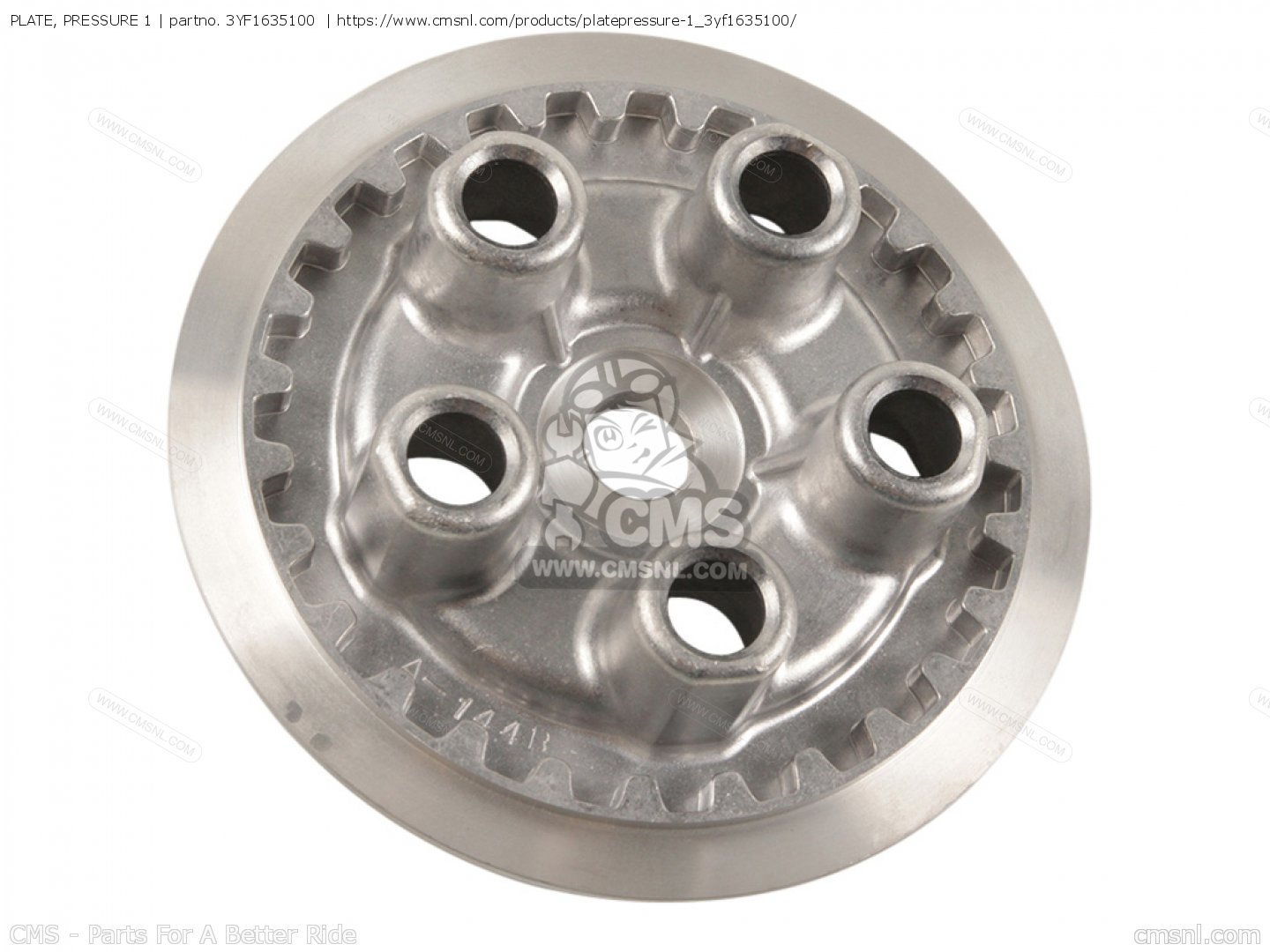 Yamaha OEM drukplaat koppeling 3YF-16351-00-00