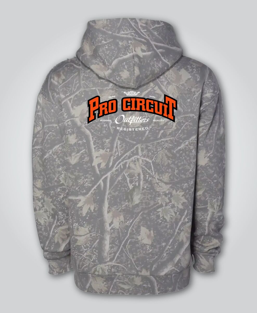 PRO CIRCUIT Outfitters capuchontrui met camouflageprint, 2XL - MxProStoreParts