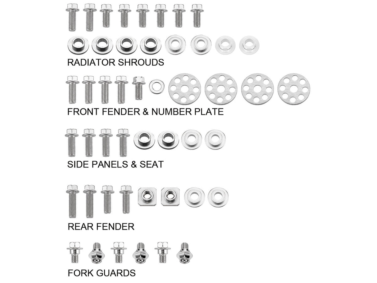 Sixty5 Body Panel Hardware Pack Suzuki – MX-12160