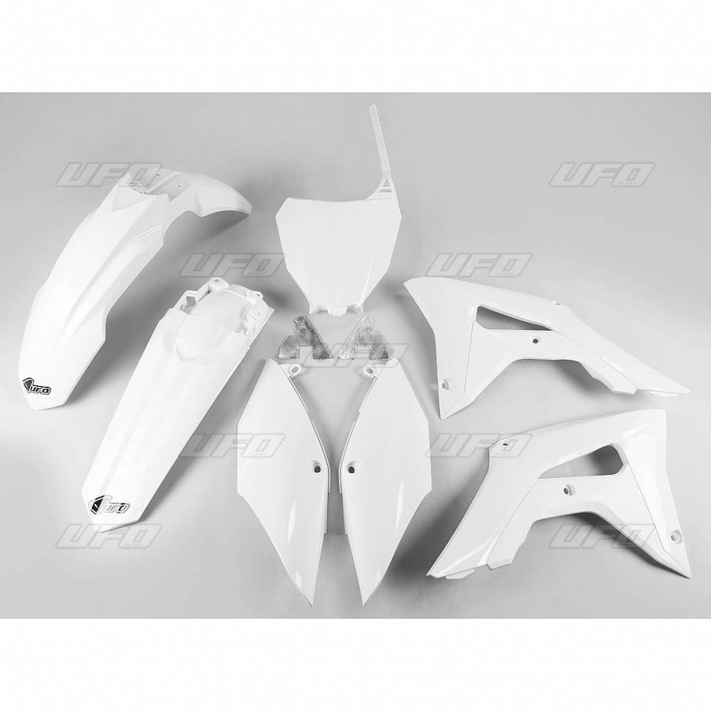 UFO Plastic kit 5-parts White 041 CRF250R 18-21 / CRF450R 2017-20