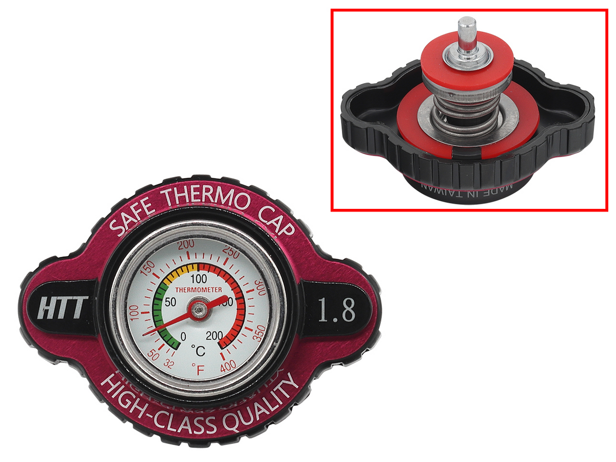 Sixty5 Radiator Cap with temp cauge 1.8bar Ktm – MX-10105RD